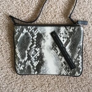 Gap snake skin crossbody bag